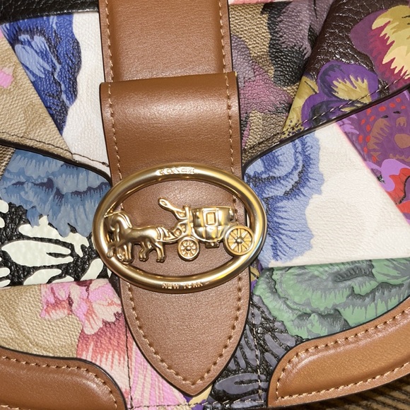 Coach X Kaffe Fassett crossbody - Picture 2 of 12
